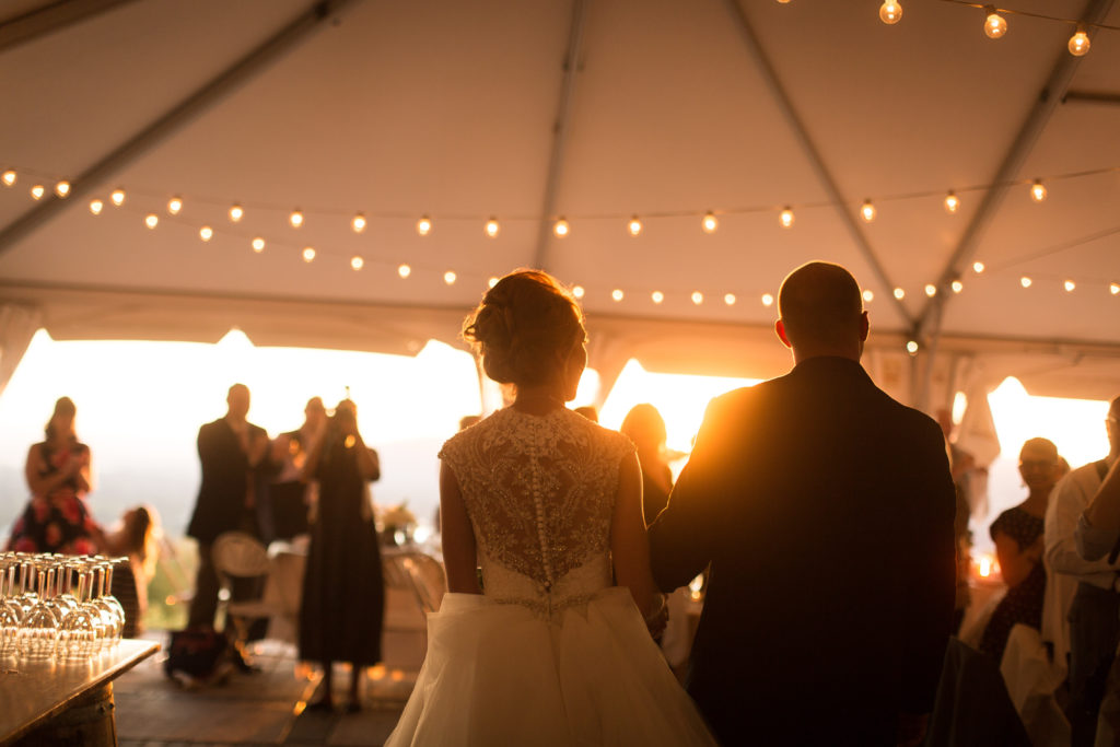 Mariage sous une tente
